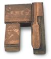 (BUSINESS.) WALKER, MADAM C.J. Three early copper printers' blocks for Madam C.J. Walker.